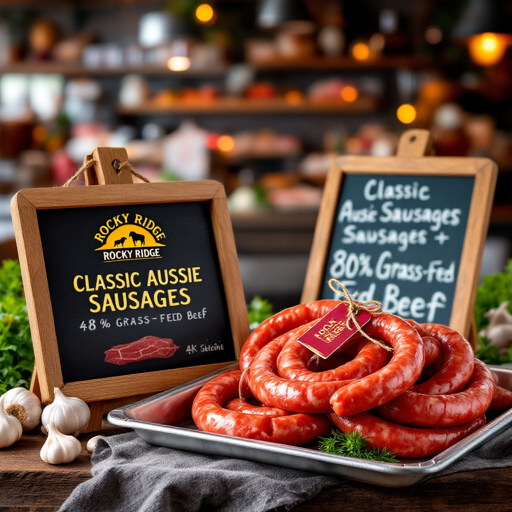 Beef Sausages (Classic Aussie Style)