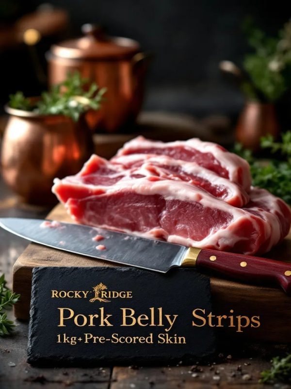 Pork Belly Strips (Skin-On)